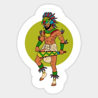 Aztec God of the Wind - Quetzalcoatl Sticker